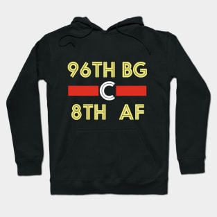 96th Bomb Group 8th Air Force WWII B-17 Snetterton Hoodie